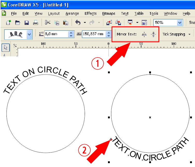 Fitting Text To Path CorelDRAW X5 CorelDRAW Graphics Suite X5 CorelDRAW Community