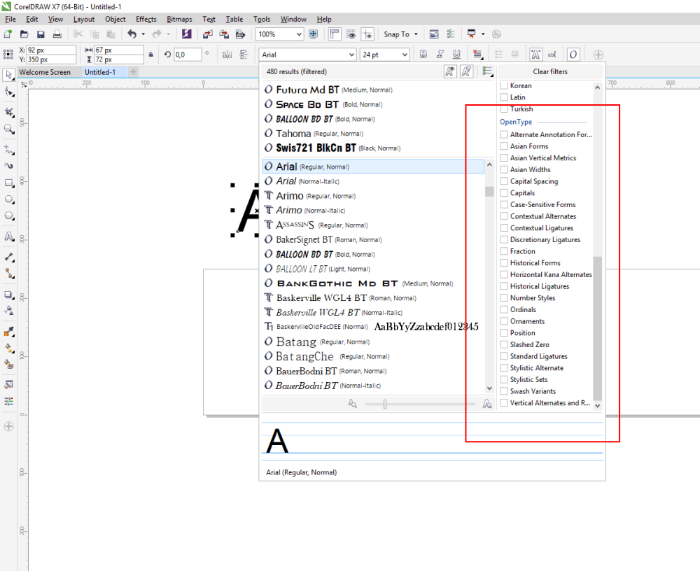 how to download fonts for coreldraw x7