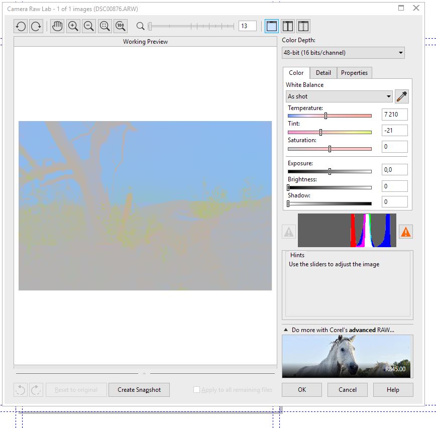 Problem With RAW Import In CorelDraw And PhotoPaint X8 - CorelDRAW ...