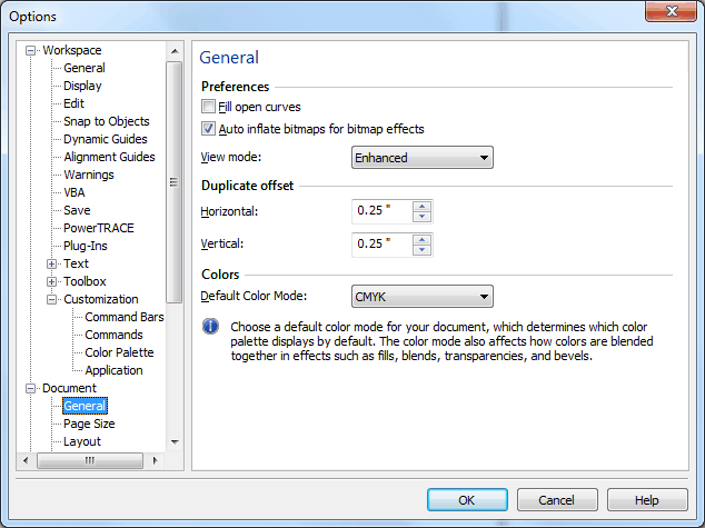 How can I set duplicate default distance? - CorelDRAW Graphics Suite X6 ...