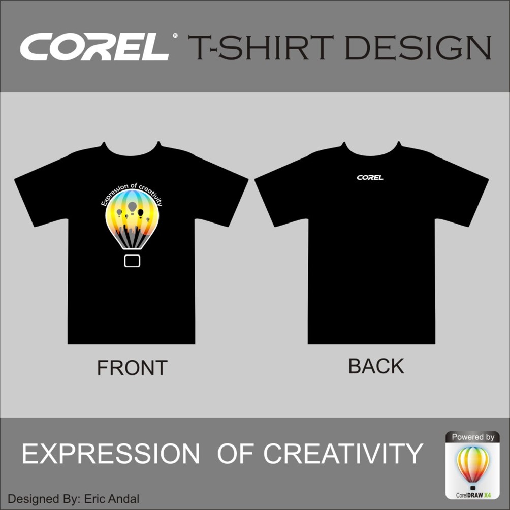  Cara  Membuat  Desain  Baju  Dengan  Corel  Draw  X4 