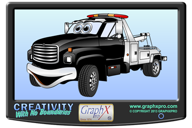 Tow Truck Cartoon - Graphxpro's Gallery - Community galleries (GHI) -  CorelDRAW Community