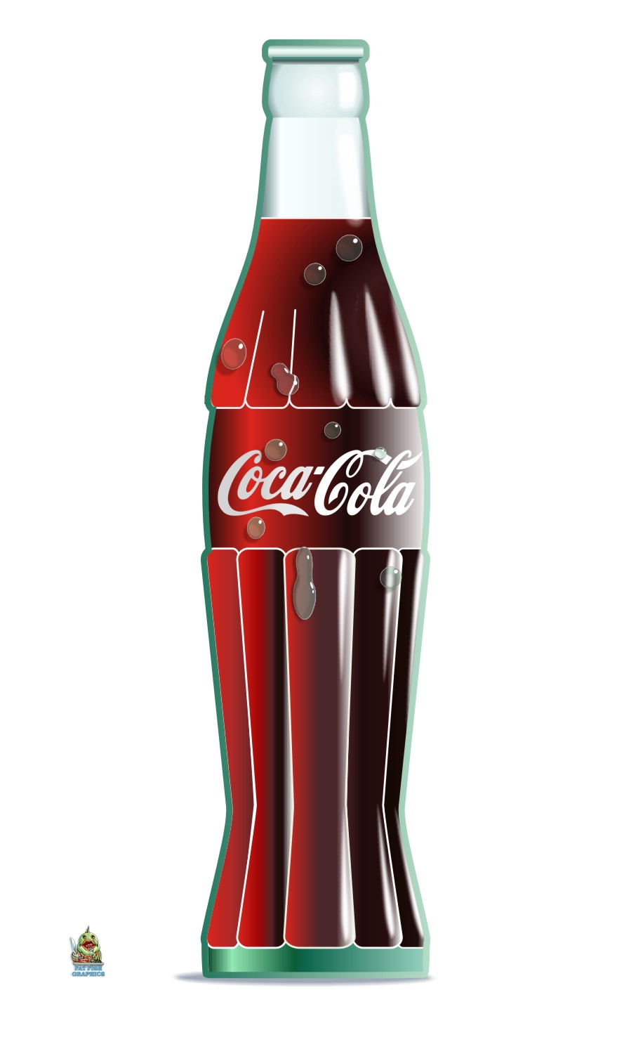 A personal challenge to create a bottle of Coke graphically! 