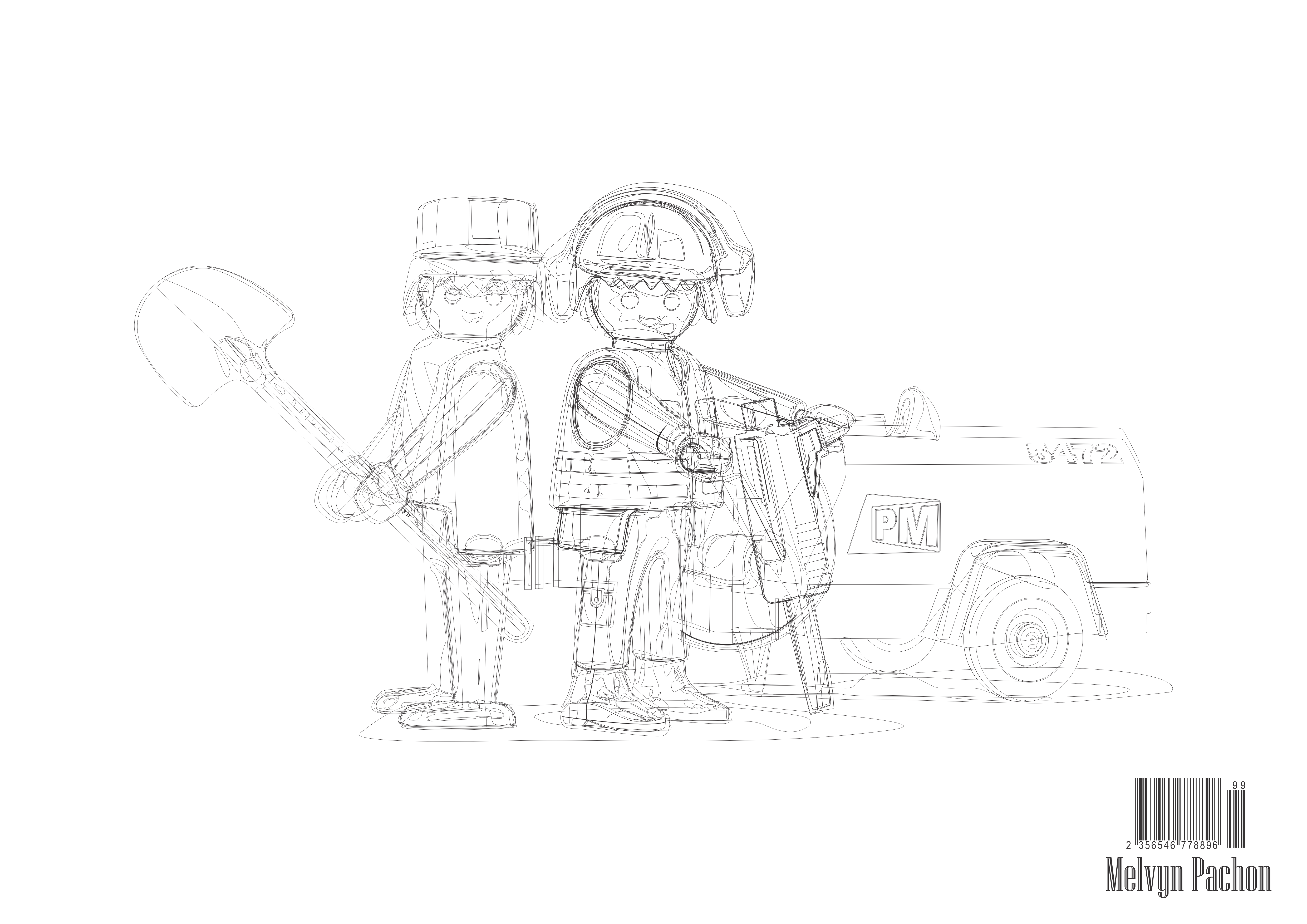 CDR X7 - Outline - Playmobil - Melvyn Pachon's Gallery - Community ...