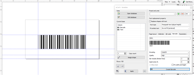 Не работает barcode в coreldraw