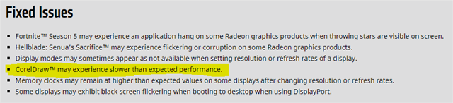 AMD 18.7.1 release notes
