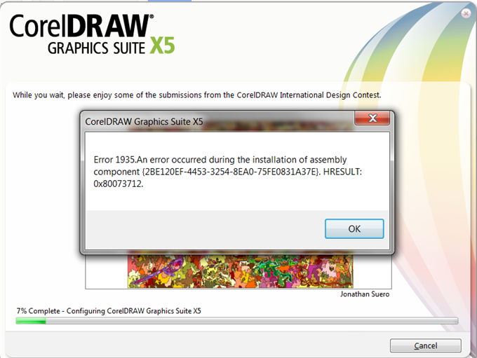 Coreldraw unable to load vgcore. 0x80073712. Код ошибки: (0x80073712). Ошибка 4453. Sorry an Error has occurred during installation Waves.