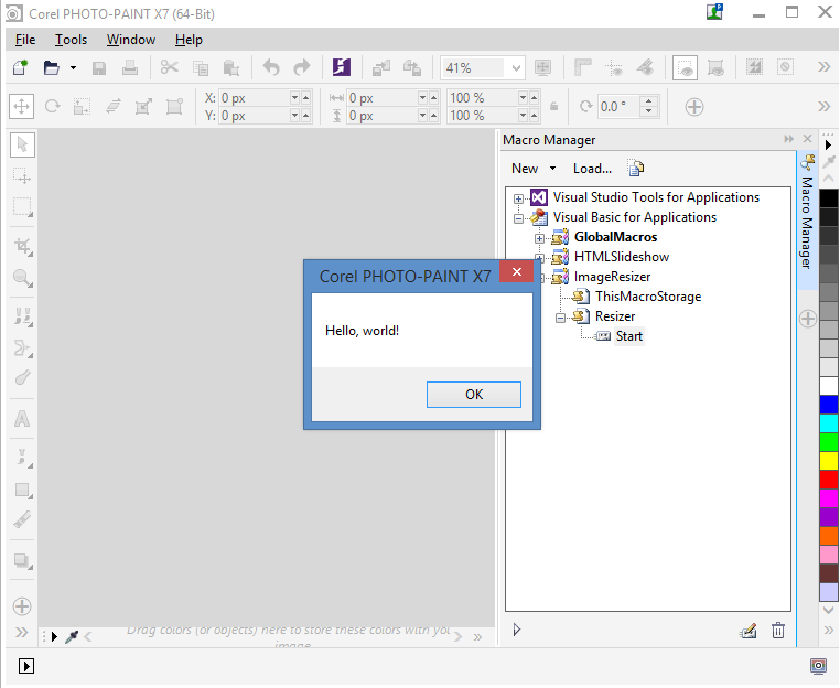 Creating Vba Macros With User Interface In Coreldraw And Corel Designer Docs Tutorials Developer Area Coreldraw Community