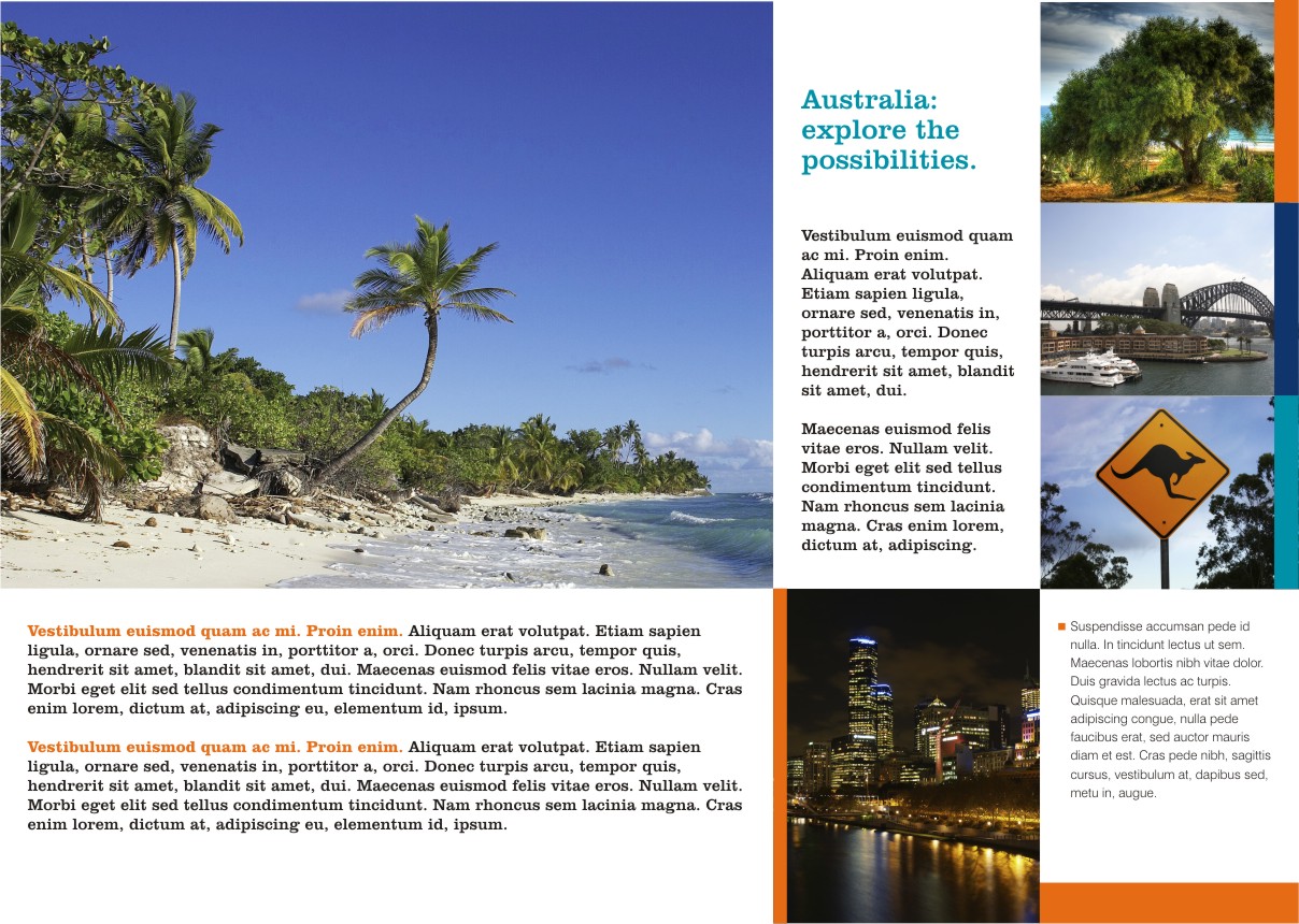 Tourism Australia - Brochure - Page 2 - CorelDRAW Graphics X4 Templates - CorelDRAW Community